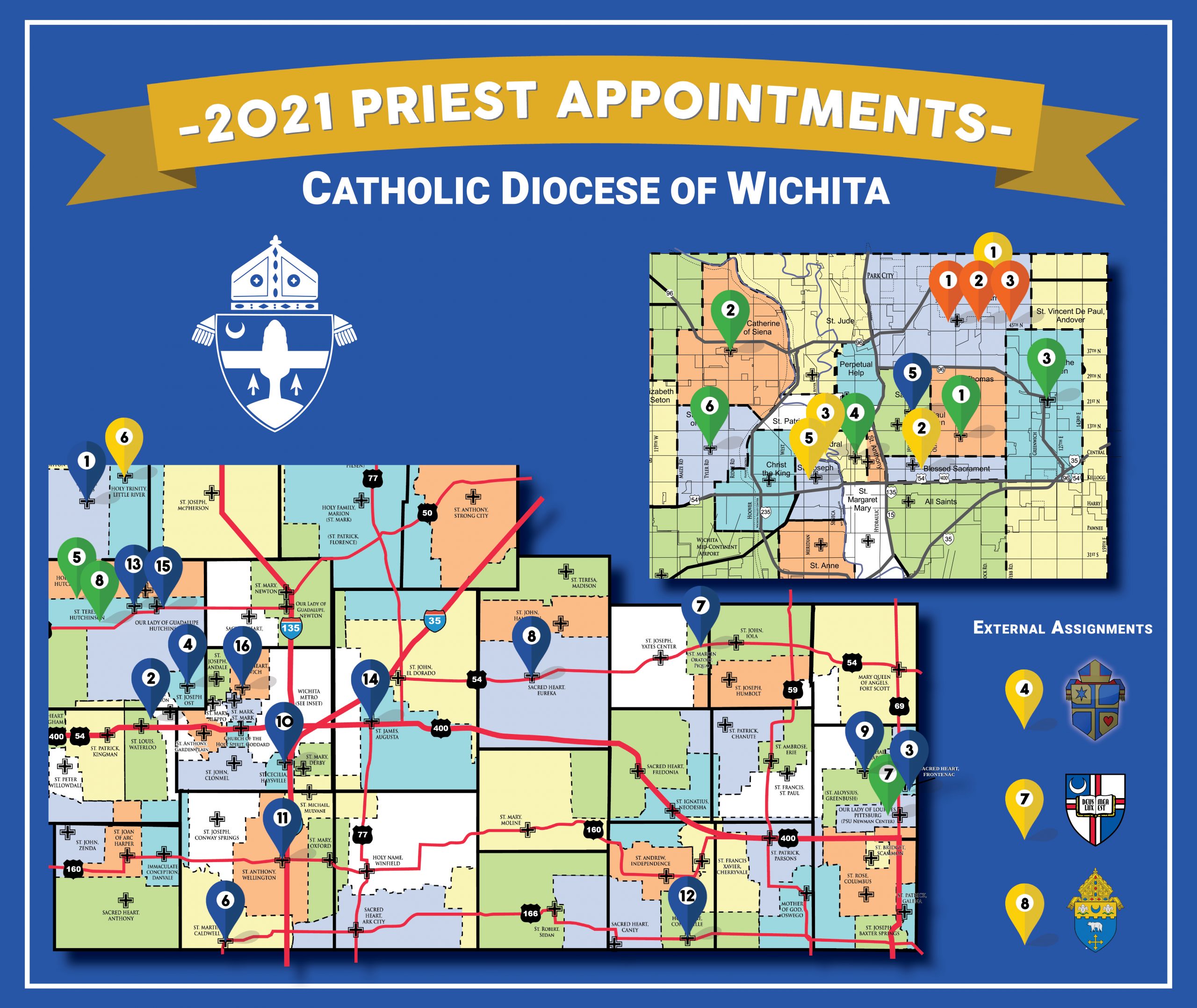 2021 Priest Assignments Catholic Diocese of Wichita